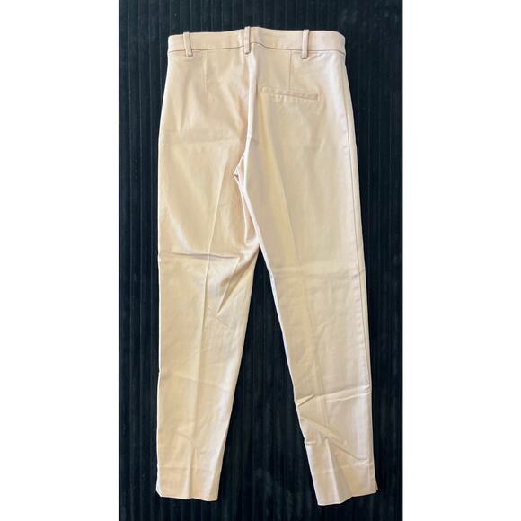 H&M Pink Women's Size 4 Pink Side Zip Trouser Professional Business Classy - Picture 2 of 4